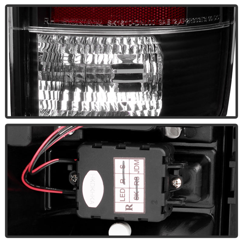 Spyder Chevy Suburban/Tahoe 1500/2500 00-06/GMC Yukon LED Tail Lights Black ALT-YD-CD00-LED-BK 5001528