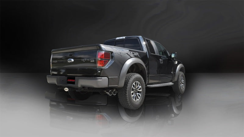 Corsa Performance 11-14 Ford F-150 Raptor 6.2L V8 144" Wheelbase Xtreme Cat-Back