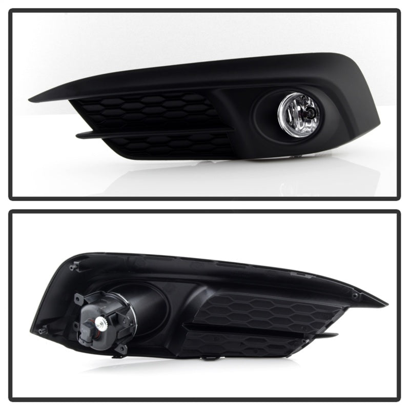 Spyder Honda Civic 2016-2017 2Dr/Coupe OEM Fog Light W/Switch- Clear FL-HC2016-2D-C 5083067