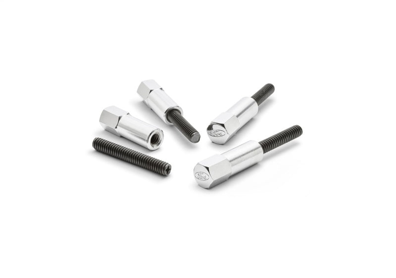 Ford Valve Cove Bolt Kit 4pk Chrome w/Ford Logo FRD302-315