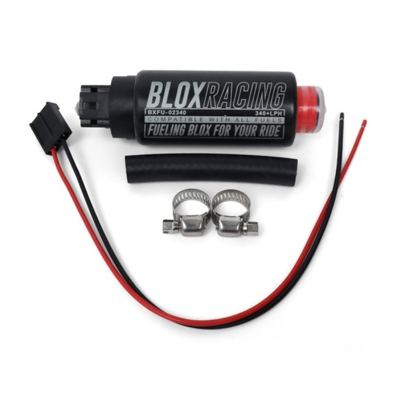 BLOX Racing 320LPH Fuel Pump E85 Compatible w/ Center Inlet BXFU-02340-E
