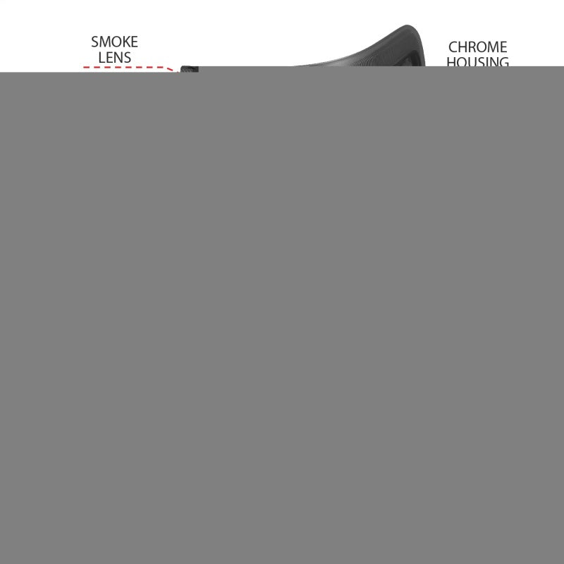 Anzo 2009-2013 Ford F-150 LED Taillights Smoke
