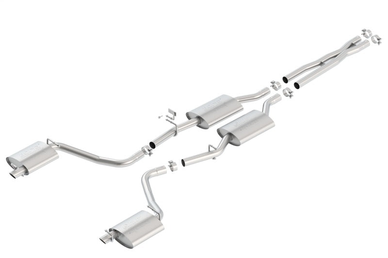 Borla 15-16 Dodge Charger 3.6L V6 ATAK Cat Back Exhaust (Uses Factory Valence) 140686