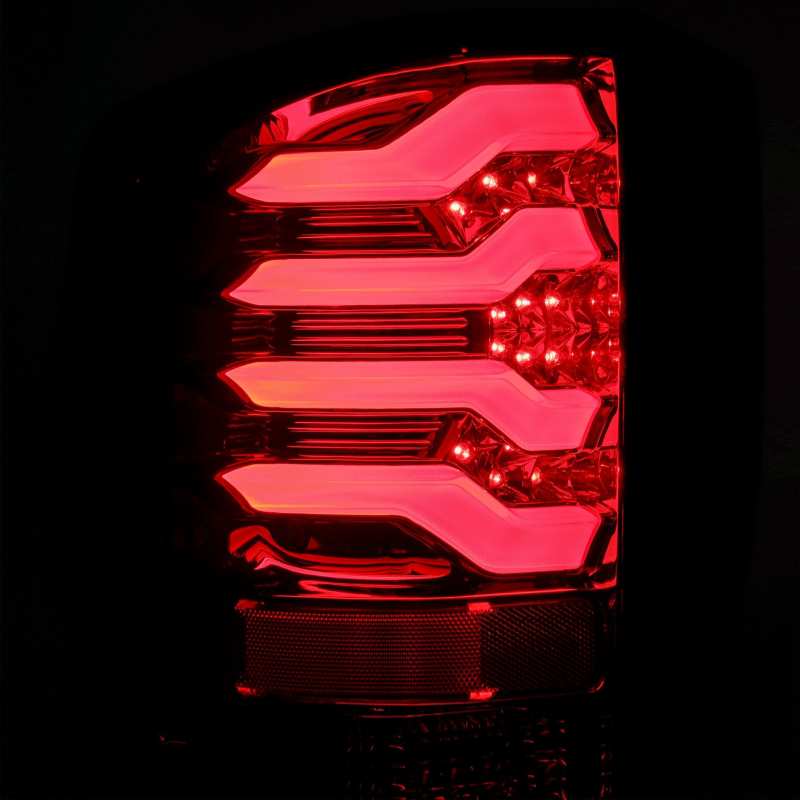 AlphaRex 14-18 Chevrolet Silverado 1500 PRO-Series LED Tail Lights Red Smoke 620020 *Discontinued