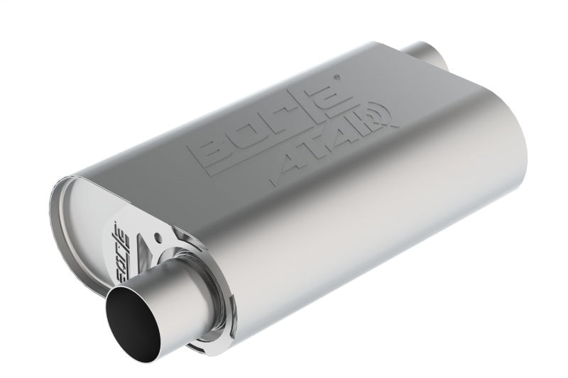 Borla CrateMuffler LS3 ATAK 2.5in Offset/Offset 14inx4.35inx9in Muffler 400947