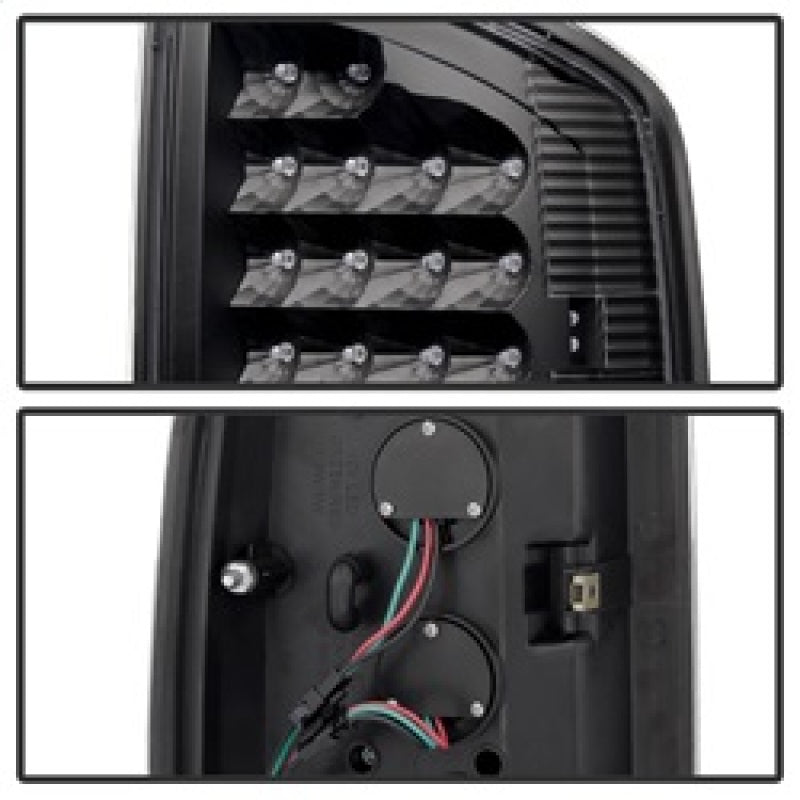 SPYDER Xtune Dodge Ram 02-06 1500 / Ram 2500/3500 03-06 LED Tail Light Black ALT-JH-DR02-LED-BK 5072979