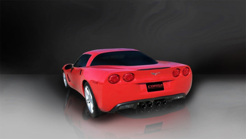 Corsa Performance 2.5" Dual Rear Exit Cat-Back Exhaust System with Twin 3.5" Tips
