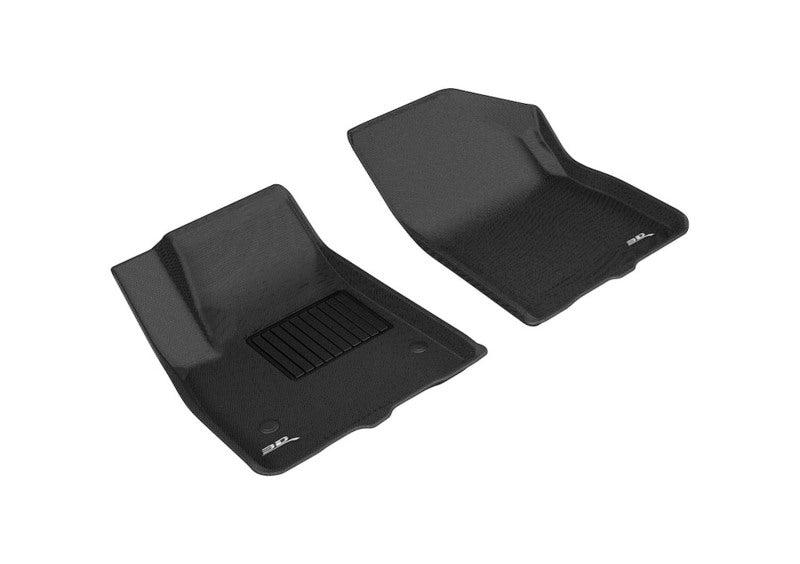 3D MAXpider 2017-2020 GMC/Chevrolet Acadia/Blazer Kagu 1st Row Floormat - Black L1GM02111509