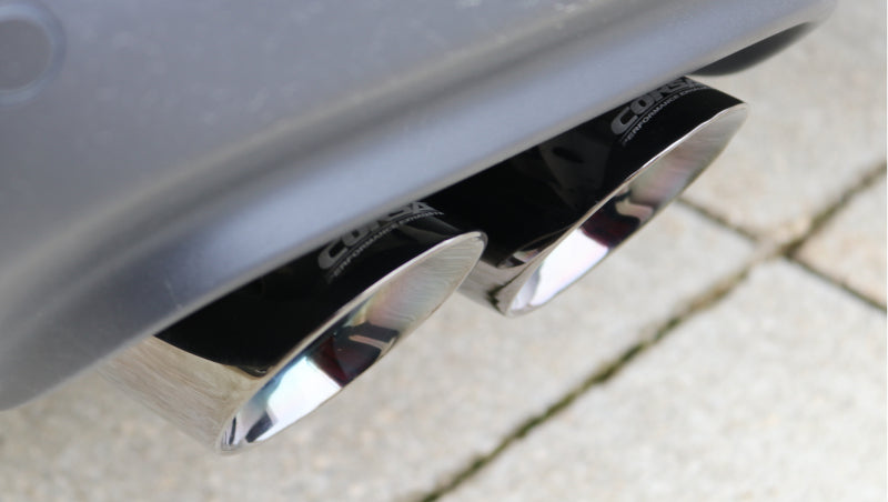 Corsa Performance 15-17 Dodge Challenger Xtreme Cat-Back Dual Rear Exit with Twin 3.5in