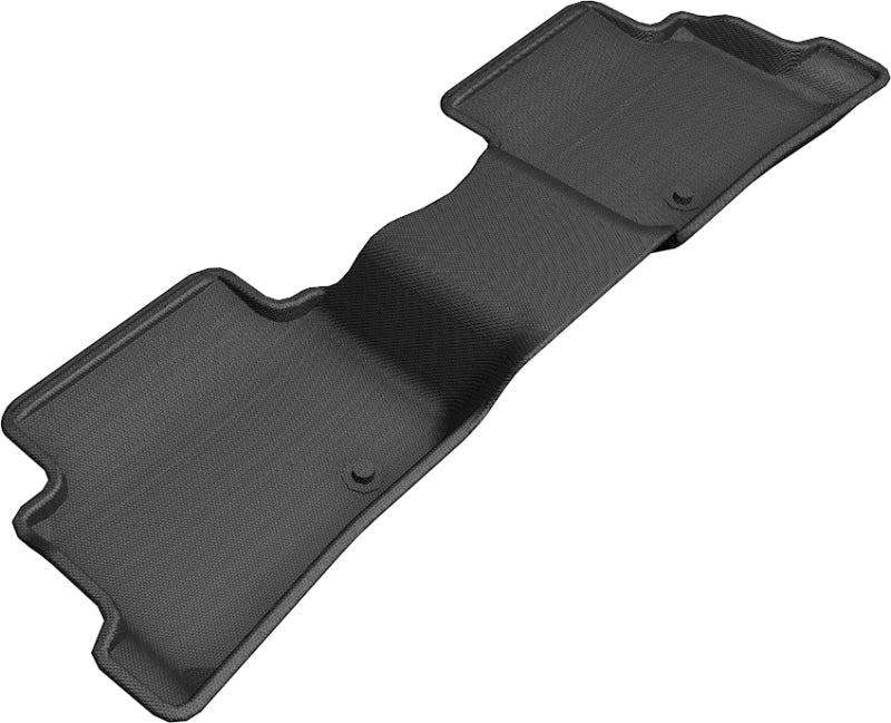 3D MAXpider 2019-2020 Hyundai Kona Electric Kagu 2nd Row Floormats - Black L1HY09121509
