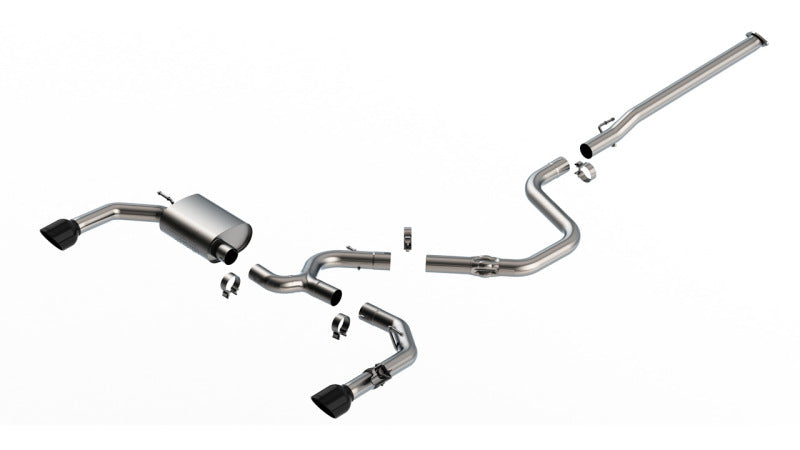 Borla 22-23 Hyundai Elantra N 2.0L 4 CYL. Turbo AT/MT ATAK Catback Exhaust Black Chrome 140925BC