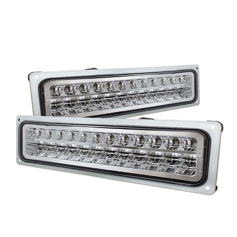 SPYDER Xtune Chevy C10 88-98 LED Bumper Lights Chrome CPL-CCK94-LED-C 5017352