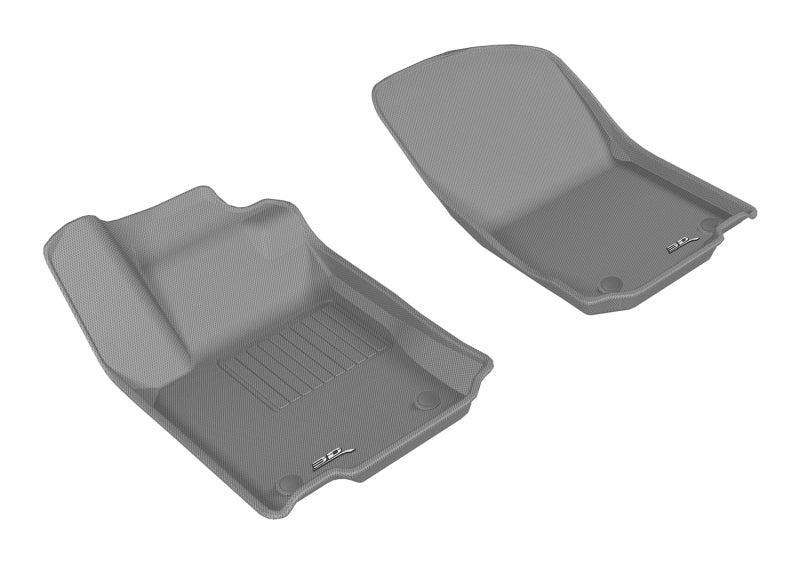 3D MAXpider 2017-2018 Mercedes-Benz GLE-Class C292 Kagu 1st Row Floormat - Gray L1MB05311501
