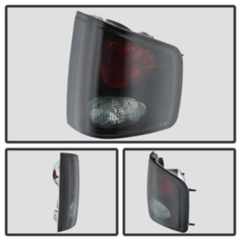 Spyder Chevy S10 94-04/Isuzu Hombre 96-00 Euro Tail Lights Blk Smke ALT-YD-CS1094-BSM 5078049