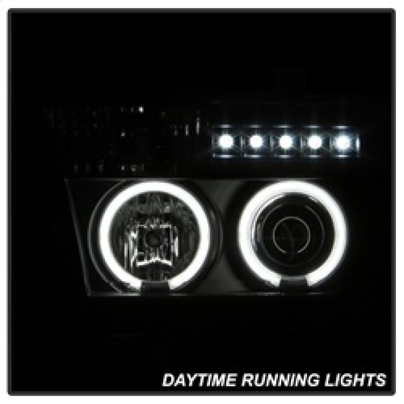Spyder Toyota Tundra 07-13 Projector Headlights CCFL Halo LED Blk PRO-YD-TTU07-CCFL-BK 5030306