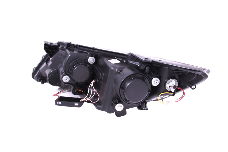 Anzo 2011-2013 Kia Optima Projector Headlights w/ Halo Chrome (CCFL)