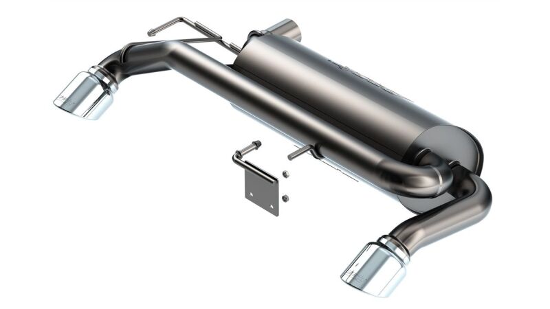 Borla 21-22 Ford Bronco 2.7L V6 4WD ATAK Axle Back Exhaust w/ Bright Chrome Tips 11978