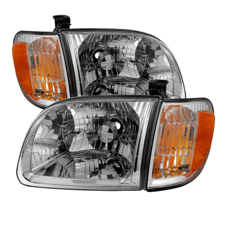 SPYDER Xtune Toyota Tundra Regular/Access 00-04 OEM Style Headlights & Corner Lights HD-JH-TTUN00-AM-C 9033315