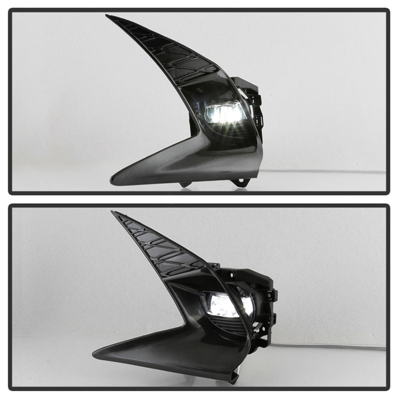 Spyder 16-18 Lexus GS (w/F-Sport Pkg) OEM LED Fog Lights w/OEM switch - Clear (FL-LGS16FS-LED-C) 9044311