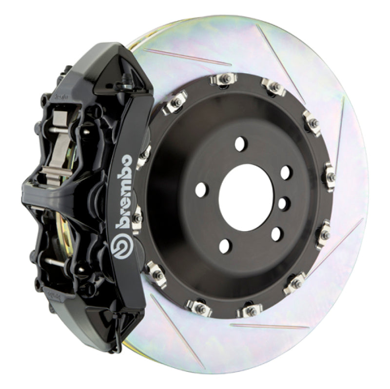 Brembo 25+ BMW X3 30/BMW X3 M50 xDrive Fr GT BBK 6 Pist Cast 405x34 2pc Rotor Slotted Type1- Blk 1N2.9552A1