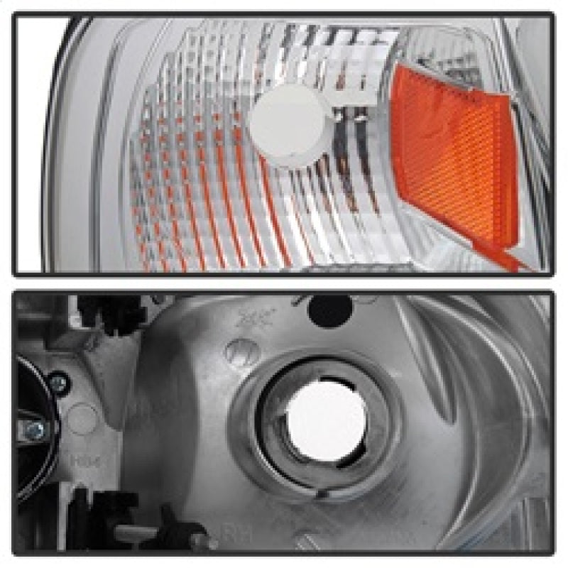 Spyder 97-03 Ford F-150 (After 6/1997) V2 Proj Headlights DRL LED - Chrm (PRO-YD-FF15097V2-LB-C) 5084644