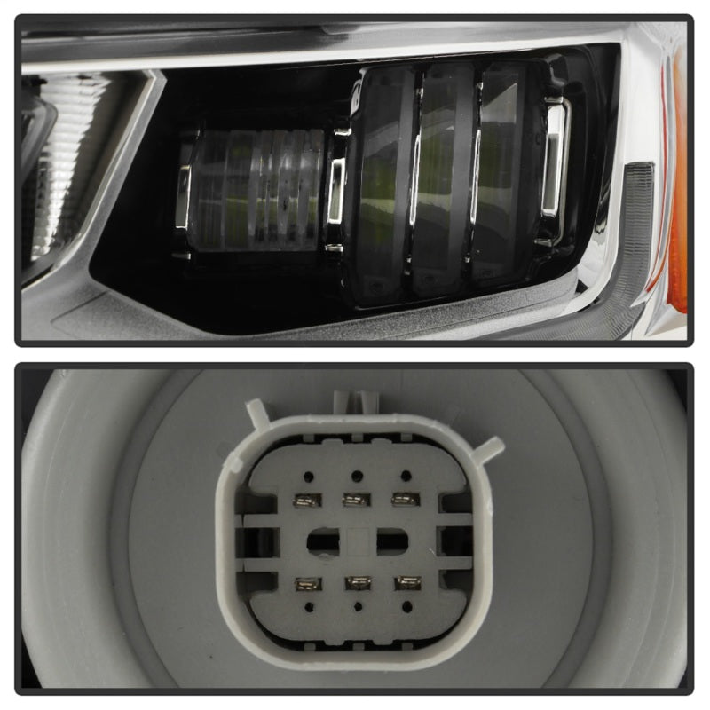 SPYDER Xtune 18-21 Chevrolet Traverse Full LED HeadLight - OE Left (Signal/Side Marker Halogen) 9956263