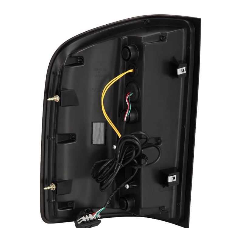 AlphaRex 07-14 Chevrolet Silverado 1500/2500HD/3500HD Luxx-Series LED Tail Lights Blk w/Smoked Lens 620080 *Discontinued