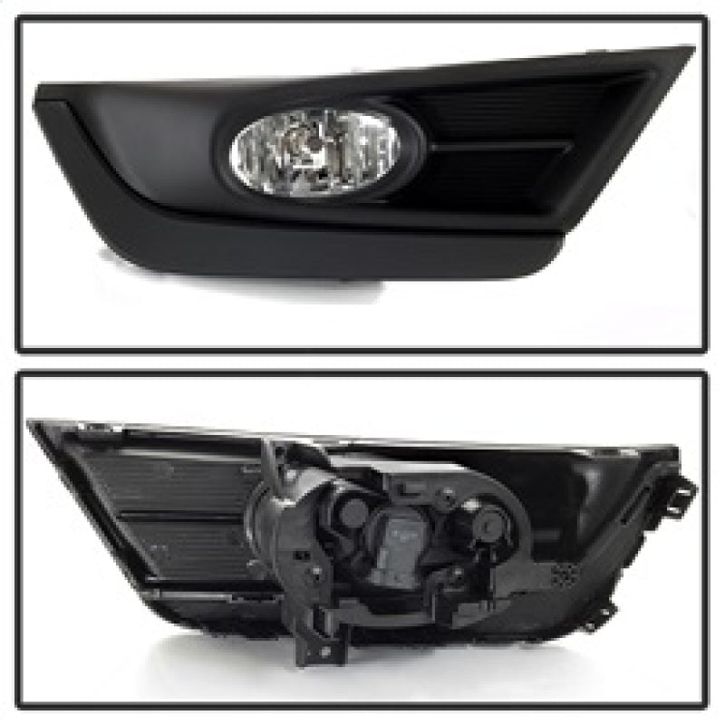 Spyder 17-18 Honda CRV OEM Fog Lights w/Switch & Cover - Clear (FL-HCRV2017-T-C) 5084903