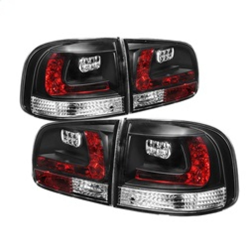 Spyder Volkswagen Touareg 03-07 LED Tail Lights Black ALT-YD-VTOU04-LED-BK 5042699