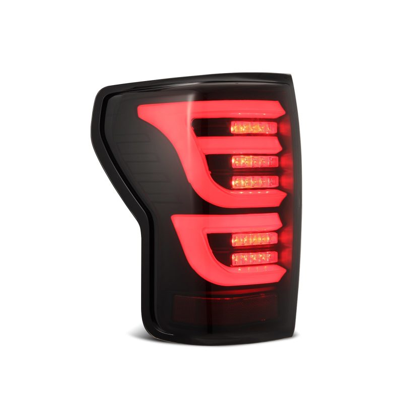 AlphaRex 07-13 Toyota Tundra LUXX-Series LED Tail Lights Black 670030 *Discontinued