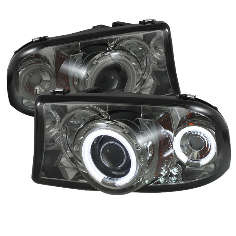 Spyder Dodge Dakota 97-04/Durango 98-03 1PC Projector Headlights LED Halo LED Chrm PRO-YD-DDAK97-C 5009791