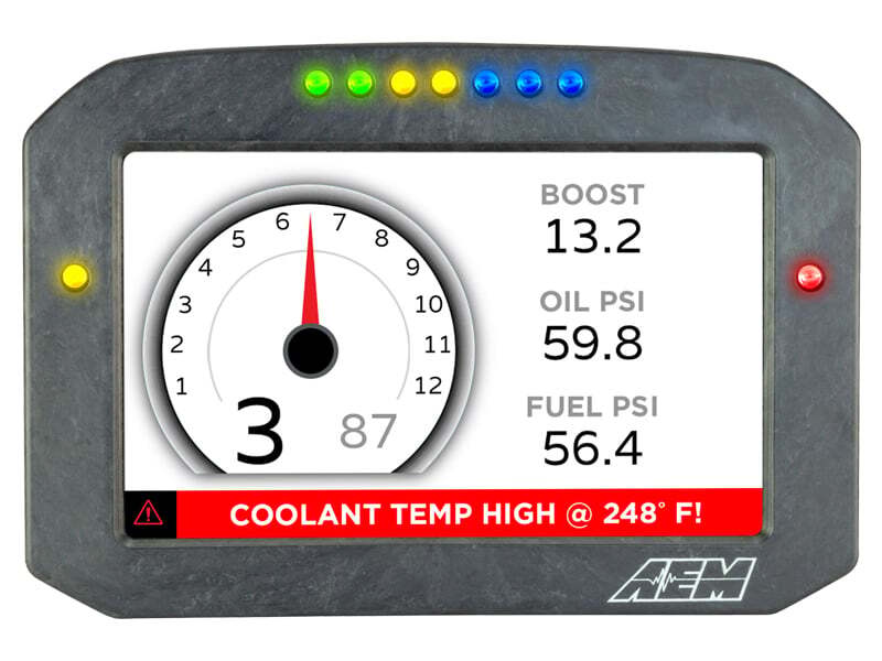 AEM Electronics Flat Panel Display Kit, CD-7 Carbon