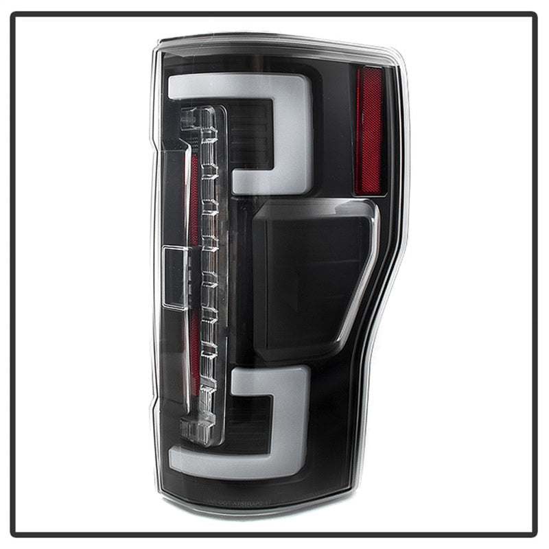 Spyder 17-18 Ford F-250 SD (w/Blind Spot Sensor) LED Tail Lights - Blk (ALT-YD-FS17BS-LED-BK) 5085610