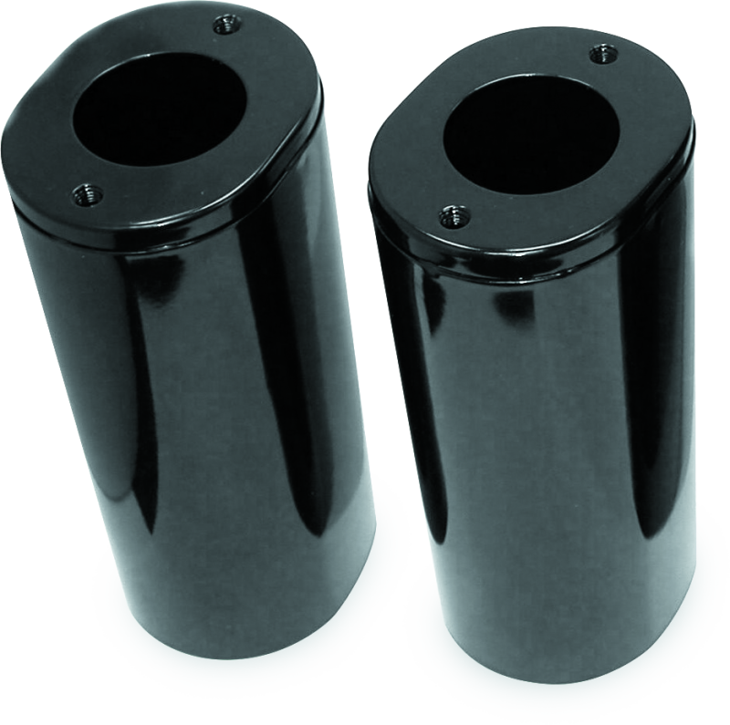 Bikers Choice Blk Fork Slider Covers 482961
