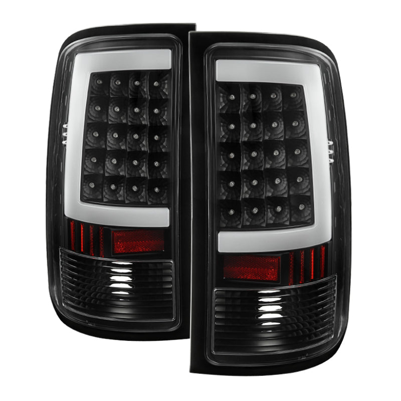 SPYDER Xtune GMC Sierra 07-13 LED Tail Lights Black ALT-ON-GS07-G2-LED-BK 5081551