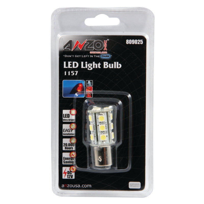 Anzo LED Bulbs Universal LED 1157 White - 18 LEDs 1 3/4in Tall