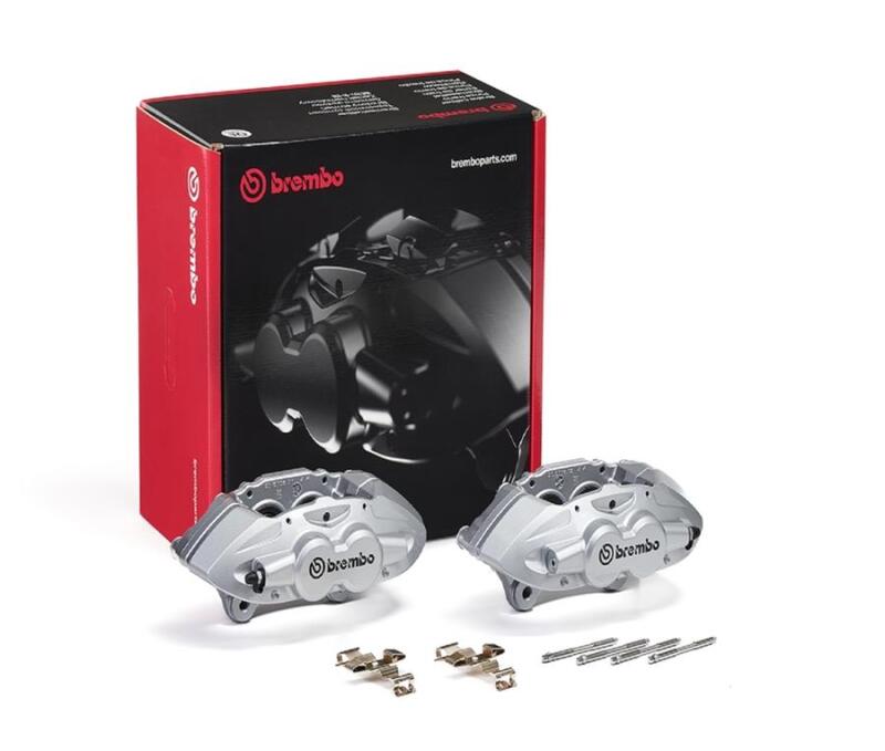 Brembo OE Front Hydraulic X-Style Brake Caliper - Silver FALE32