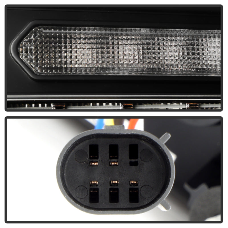 Spyder Porsche Cayenne 958 11-14 LED Tail Lights - Sequential Signal - Black 5086853
