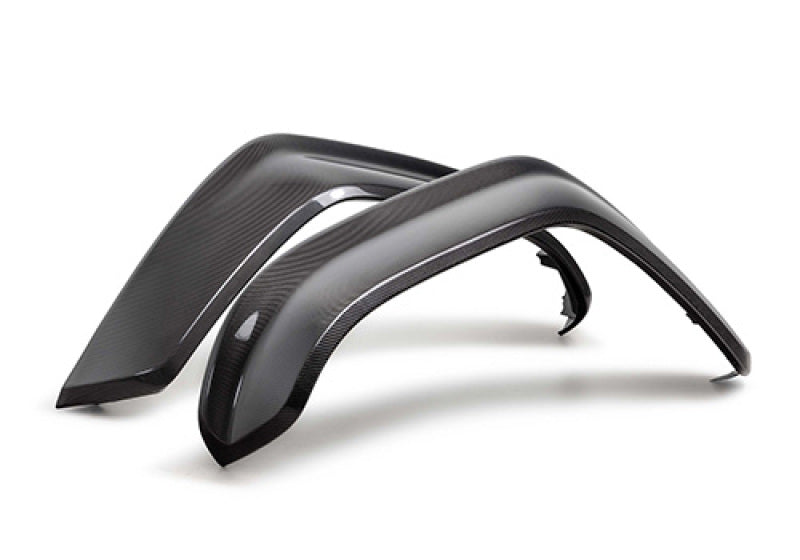 Ford Racing 22-24 Ford Bronco Raptor Carbon Fiber Front Fender Flare Set - Gloss Finish M-16268-BGF