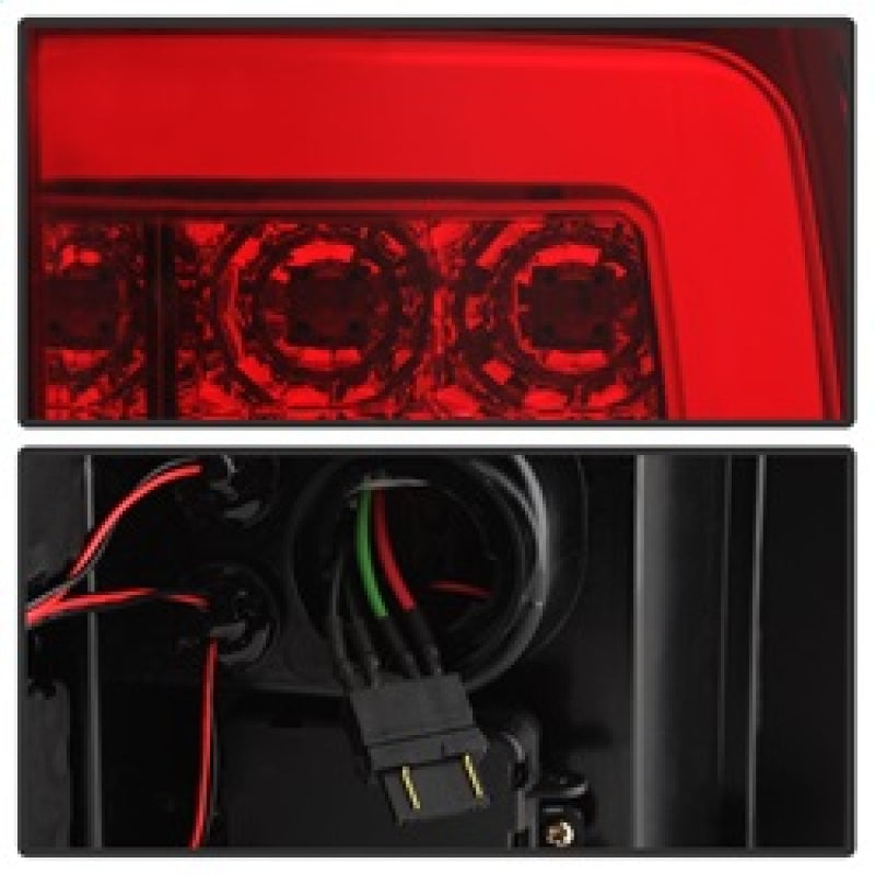 Spyder 07-13 Silverado (Will Not Work w/2010 921 Bulb) V3 Tail Lights Rd/Clr ALT-YD-CS07V3-LBLED-RC 5084101