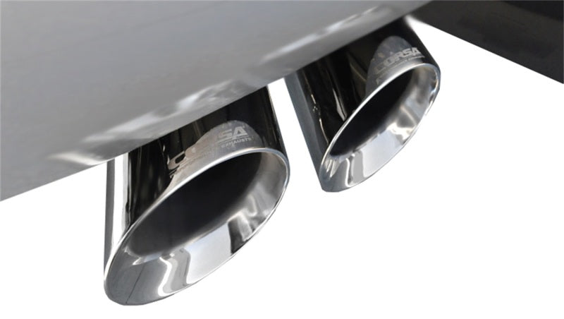 Corsa Performance 09-13 Chevrolet Suburban 1500 5.3L V8 Polished Sport Cat-Back Exhaust