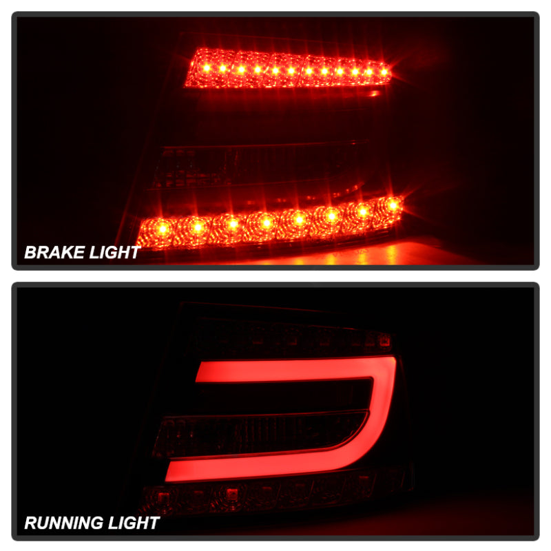 Spyder Audi A6 05-08 4Dr Sedan Only Version 2 Light Bar LED Tail Lights Blk ALT-YD-AA605V2-LBLED-BK 5080769