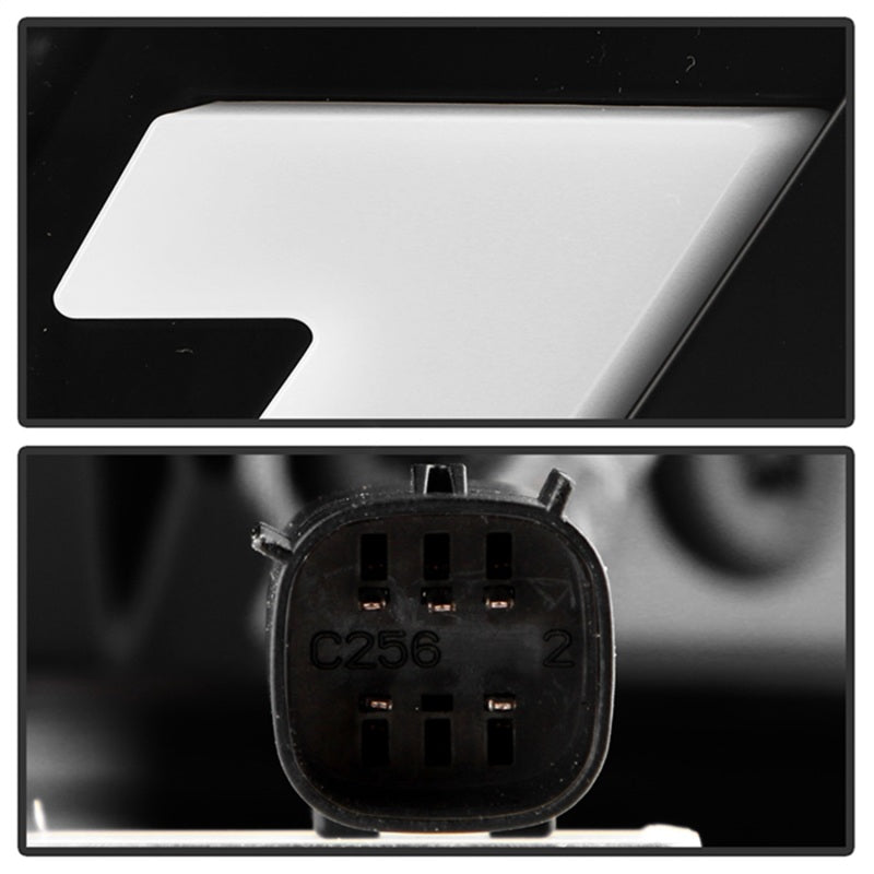 SPYDER 21-23 Ford F150 (Factory Halogent) Light Bar LED Tail Lights - Black (ALT-YD-FF15021HAL-BK) 5088772