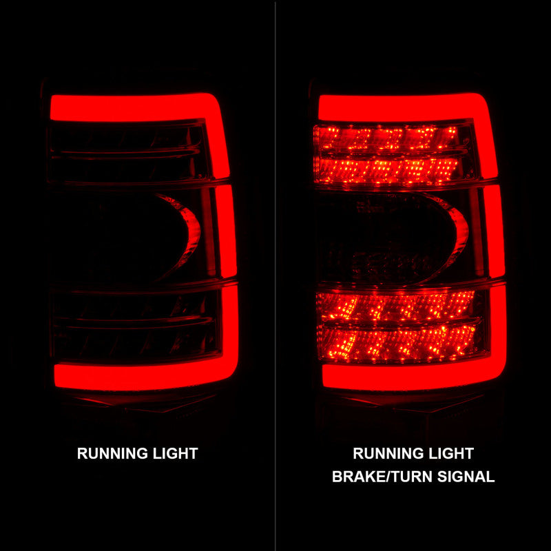 ANZO 2000-2006 Chevrolet Tahoe LED Tail Lights w/ Red Lens Chrome Housing 311364