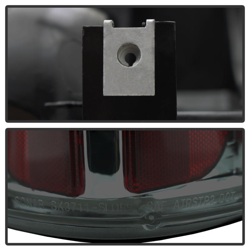 Spyder Chevy Silverado 1500/2500 99-02 (Not Stepside) Euro Style Tail Lights Smke ALT-YD-CS99-SM 5002099