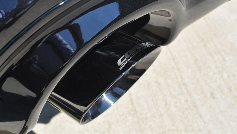 Corsa Performance 15-16 Jeep Grand Cherokee Black 2.5in Dual Rear Exit Cat-Back Exhaust