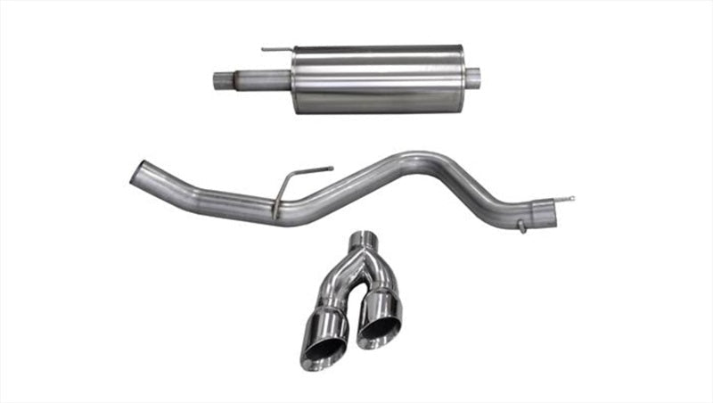 Corsa Performance 2015 Ford F-150 5.0L V8 (Super Crew Cab) Polished Sport Single Side