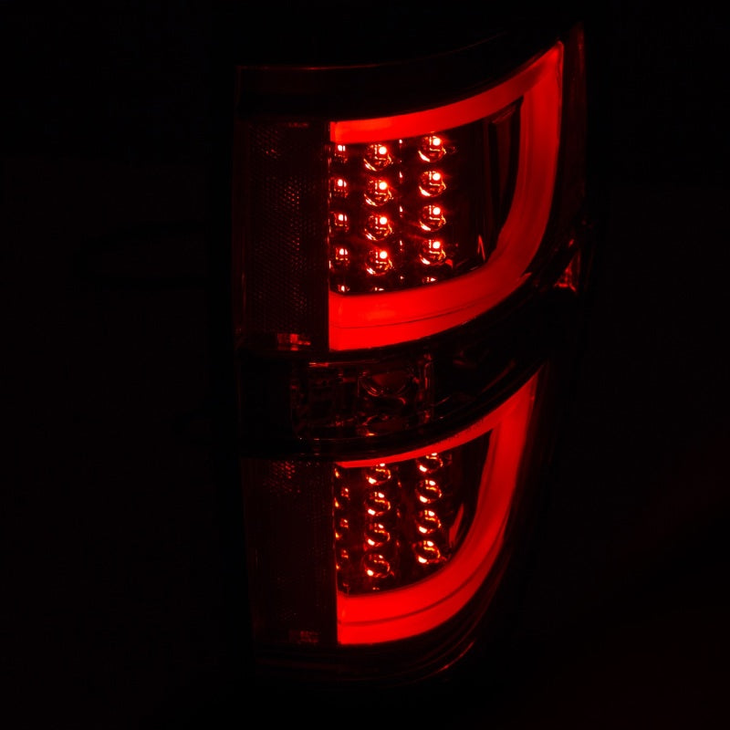 Anzo 2009-2013 Ford F-150 LED Taillights Chrome