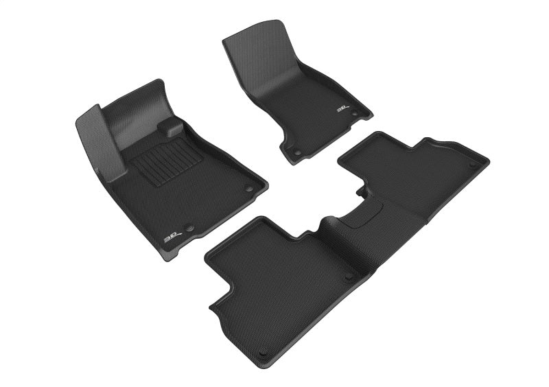 3D MAXpider 19-23 Maserati Levante Kagu Floor Mat- Black R1 R2 L1MR00901509