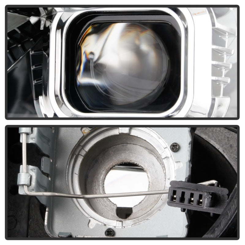 Spyder Chevy Camaro 16-18 (Do Not Fit Halogen) Projector Headlights Chrome PRO-YD-CCAM16HIDSI-SEQ-C 5087386